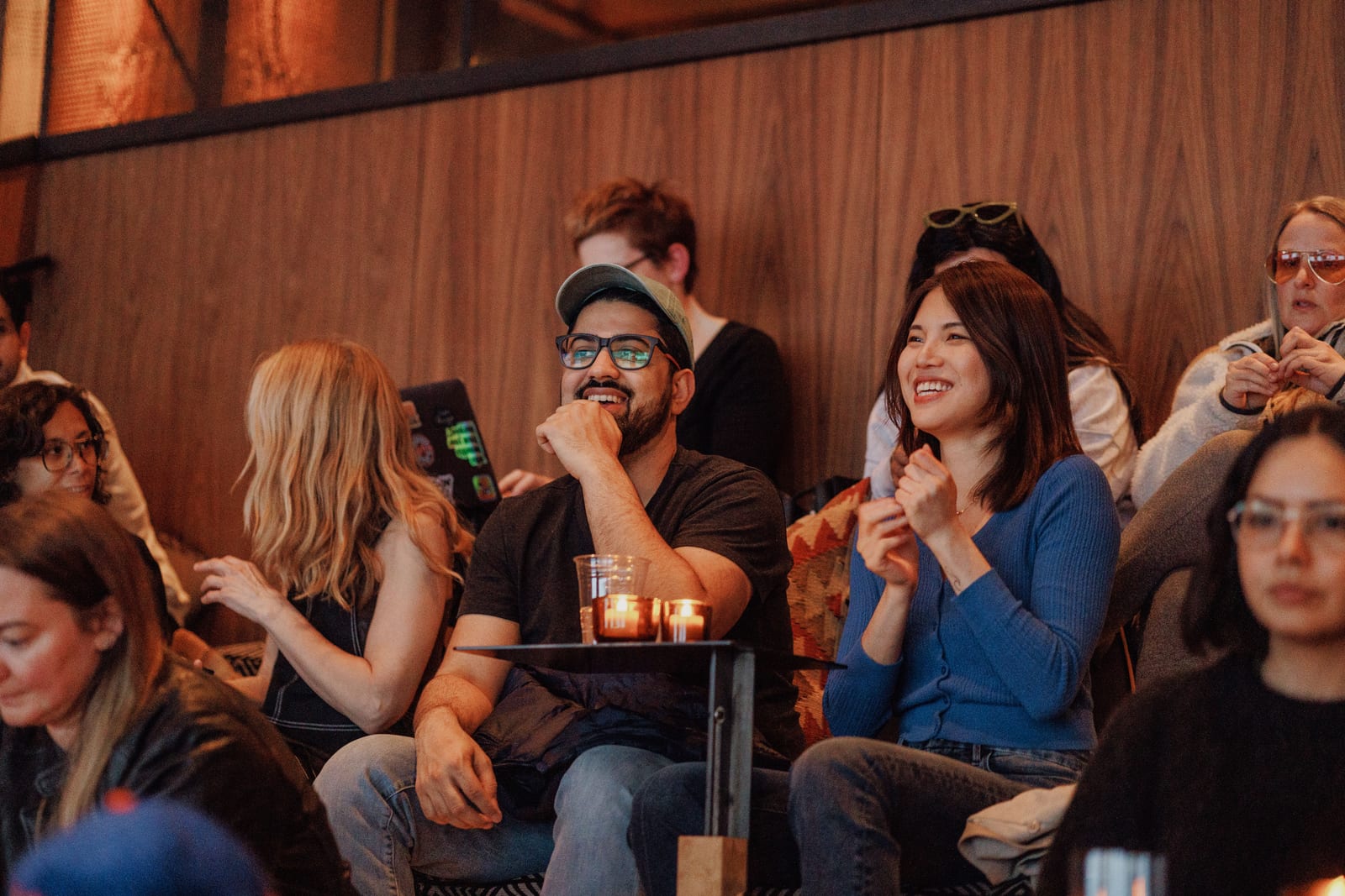 Attendees at a past event
