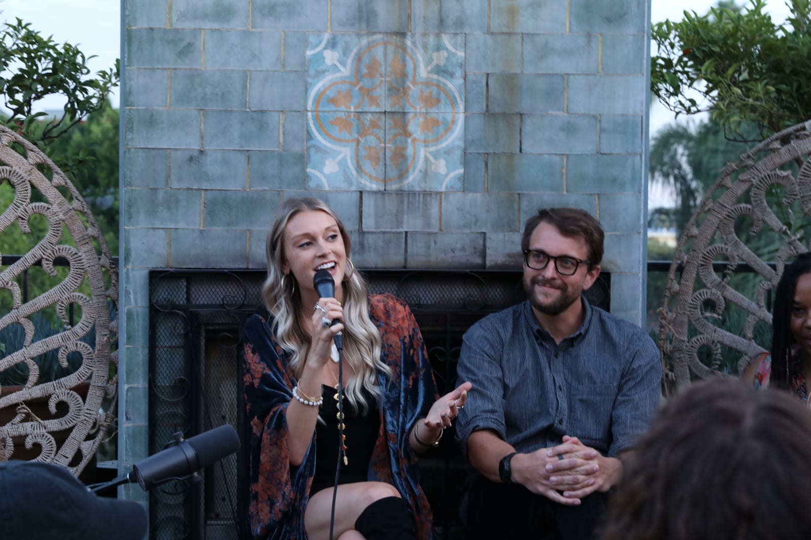 Speakers at a Microdosing Collective event
